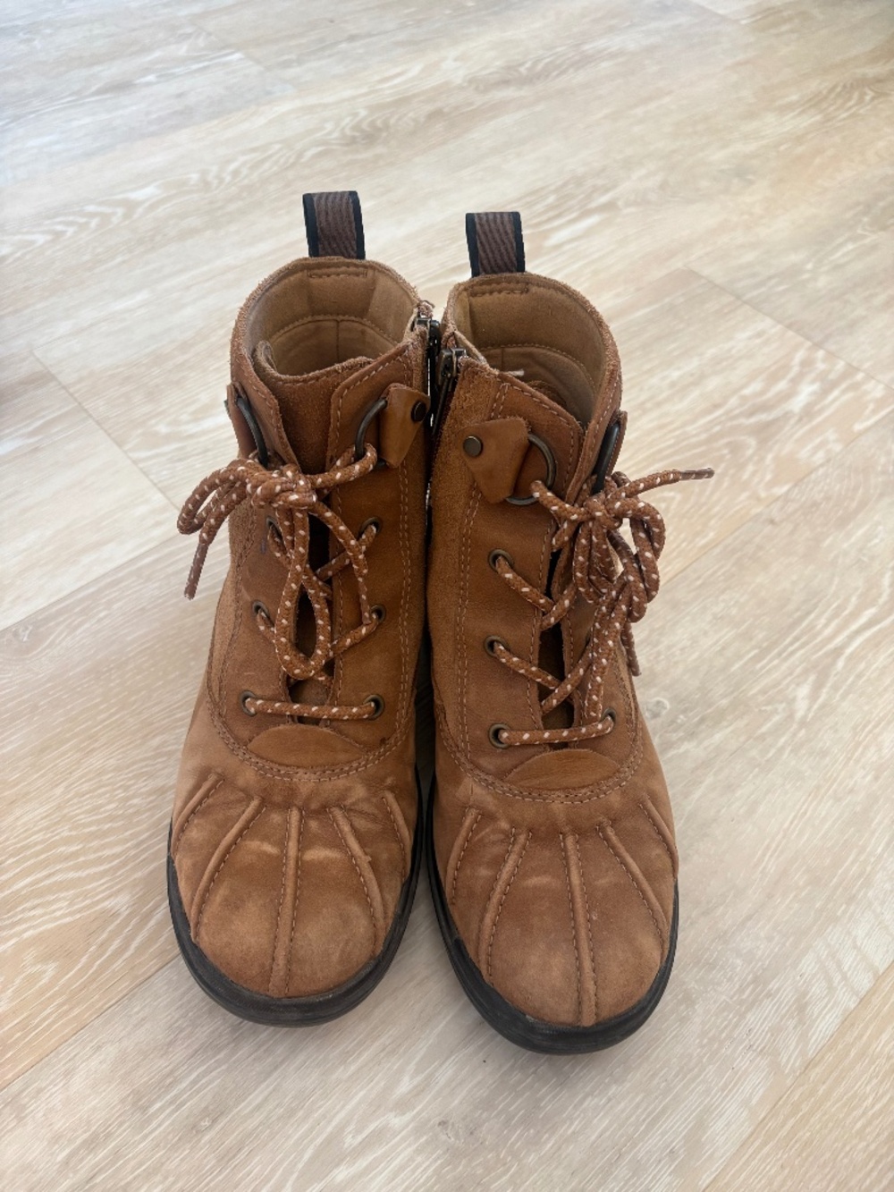 UGG Hapsburg Leather Suede Boot